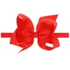 6 inch Kids Girl Accessories Baby Fashion Hair Band Hoofddeksel Mooie hoofdband Elasticiteit Kinderen Nieuwe Toddler Bow Tie7543064