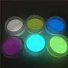 TCT-462 Luminoso Crystal Sand Glow Dark In Nail Glitter Art Decorazione Fai da te Tumbler Artigianato Accessori Festival Party Fornitore