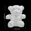 Dekorativa blommor kransar Artificial Rose Bear Foam Material Toys Form Craft Gift Flower Diy Doll för Valentine39S Day Pres4092516