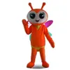 Halloween firefly Mascot Costume High Quality customize Cartoon glowworm Anime theme character Carnival dults Birthday Party Fancy Outfit