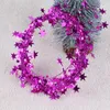 Christmas Tree Decoration Color Bars Xmas Festival Stars Garland Cane Holiday Festive Party Supplies