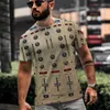 Erkek Tişörtler Erkek Tişörtler Son Moda Öncü Pro DJ 3D Baskı Yuvarlak Boyun Kısa Kollu Erkek Kadın Hip Hop Tee Shirt221L