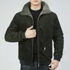 Vinter bomber jacka män flygvapen pilot varm manlig päls krage s windbreaker armé taktisk fleece s 210910