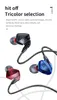 Stereo-Bass-Kopfhörer, kabelgebundene Kopfhörer, Sport, wasserdichte Ohrhörer, In-Ear-Kopfhörer, Hifi-Headset, Gamer-Headsets, Musik, kostenloser Versand
