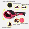 4 Colors Nylon Soft Dog Muzzle Collars Anti-Biting Barking Secure Mesh Breathable Pets Mouth Cover for Small Medium Large Dogs L