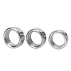 Cockrings Male Metal Stainless Steel Penis Lock Cock Ring Ball Stretcher Head Delay Time Extend Testicles Sex Toy For Man2474770