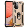 Magnetic Ring Cases For Samsung A72 4G 5G Military Grade Hybrid Hard PC Soft TPU Shockproof Protective Cover