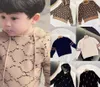 Kids Sweater Girls Boy Fashion Knitted Sweatshirts Letter Hooded Sweaters Baby Child Casual Warm Winter Top 8 Styles Size 90-140