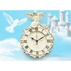 European Angel the Wall Clock Retro Personality Rural Art Clocks and Watches Morden Design Shabby Chic Y200109