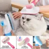 Dog Self Cleaning Slicker Cat Brush with Massage Particles Removes Loose Hair Dogs Grooming Comb Promote Circulation