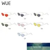 Sunglasses WUE Fashion Vintage Gradient Sun Glasses For Female Cute Sexy Ladies Cat Eye Women Metal Frame UV400 Shades1