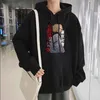 Горячие аниме токио реверсию Sano Manjirou Cosplay Hoodies Men Harajuku Смешная манга зима держать теплую уличную одежду лоскутная толстовка Y0804