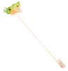 Party Decoration LED Changing Light Color Butterfly Stick Flashing Blinky Up Princess Wand Festival Night Decor Gift 65cm Long