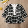 cute baby girl clothes for 16 years old qulity material designer two pieces dress and jacket coat beatufil trendy toddler girls s6860739