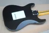 Custom Shop David Gilmour Guitare électrique noire 3 plis Pickguard Manche en érable Touche Tremolo Bridge Whammy Bar Accordeurs standards