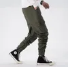 Nuovi pantaloni sportivi Pantaloni da corsa da uomo Pantaloni da calcio atletici Pantaloni da allenamento sportivi Elasticità da jogging Pantaloni da palestra Nero Taglie forti