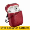 lettere di moda Custodie AirPods 3 Pro gen Wireless Bluetooth Cuffie Custodia protettiva Creative Airpod 1/2 Custodia Cover per cuffie portachiavi AP3 shell