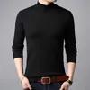 Liseaven Men Cashmere Sweaters Volledige mouw Pull Homme Solid Color Pullover Sweater Men's Tops 210909