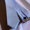 Luxe heren stropdas merk zijde garen geverfd klassieke stijl stropdassen bruiloft zakelijke geschenkdoos