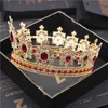 Luxury Wedding Crown Bride tiaras and Crowns Queen Hair Jewelry Crystal Diadem Prom Headdress Head accessorie Pageant X0625