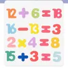 Nouveaux Blocs de Puzzle 3D en Bois Jouet Enfants English Numéro d'alphabet Cognitive Board Baby Education Apprentissage éducatif Toys pour enfants W1