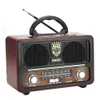 M-111BTT Retro BT Портативный динамик с FM / AM / SW Radio Поддержка USB TF Card MP3-плеер громкоговоритель FM SEMICONDUCOR SOUNOBOX для старшего