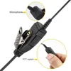 HWAYO Walkie Talkie Swivel Earpiece with Microphone and PTT for Motorola Two Way Radio - Motorola Swivel Earpiece Compatible with Walkie Tal