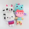 New Plush Doll Cat Toys Animali di peluche Casa delle bambole Mermaid Cats Action Figure Peluche Cute Children And Gilrs Gift