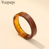 Vintage Resin Fashion Bracelets Bangles for Women Indian Jewellery Colors Acrylic Charms Bracelets with Designer Charms Female Q0719