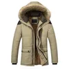 M-5XL Pelz Kragen Mit Kapuze Männer Winter Jacke Mode Warme Wolle Liner Mann Jacke und Mantel Winddicht Männlichen Parkas casaco 211008