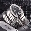 Nowy 101910 SP35C6SDS.2T Steel Case Diament Bezel Green Dial Swiss Quartz Watch Watch Damskie Zegarki 2020 Nowe Tanie PTBV PUCETIME BV08B2