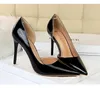 Women's High Heels Sandals Stiletto Metal Heel 10.5cm Point Toe Side Hollow Sexy Silver Party Club Shoes