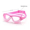 Gafas de natación para niños Los vasos antiultravioleta y anti-fog para niños se pueden ajustar e impermeables H1214255R