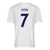 2021 2022 Kane Son Mens Soccer Jerseys New Hojbjerg Home White Away Football Shirt lo Celso Dele Bergwijn Lucas Ndombele korta ärmar uniformer