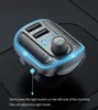 Bluetooth-FM-Transmitter-Set für Auto, Multifunktions-QC5.0-USB-Schnelllade-Freisprech-Anrufadapter