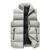 Men Vest Casual Autumn and Winter Thickening Increase M-8Xl Down Jacket 211214