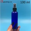 50 sztuk 15 60 100 ml Royal Blue Plastikowe Perfumy Spray Puste Butelki Przenośny Balsam Małe Kontenera Pojemnik Darmowa WysyłkaHigh Quality