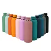 500 ml liten munvattenflaska Rostfritt stål Glänsande vattenkokare Multicolor Portable Vakuumflaskor med läckagostlock