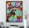 5D Diamond Painting Kits Beginner Dieren Volledige boor Art Schilderen op getallen Tekening voor huisdecoratie Gem Art 12x8 inch XB8874499