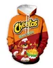 2022 Cheetos Buffs Engraçado 3D Impressão Causal Roupas Novas Moda Homens / Mulheres Zipper Hoodies / Hoodies / Suéter / T-shirt / Vest / Shorts / Calças A465
