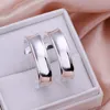 nice silver earrings