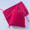 Women Original jewelry Pouches Black Bags Packaging drawstring bag Outer Pouch For Bead 9*12CM