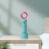 Zero9 mini fan senza foglie palmare creativo portatile USB ricarica ventilatore nero bianco verde 3 colori con scatola al minuto