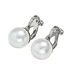 S2246 Fashion Jewelry Faux Pearl Ear Clip Earcuff Earring Simple Earclip Earrings