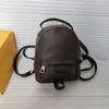 borse di buona qualità designer di marca Womens Palm Springs Mini Backpack zaini per bambini donne che stampano borsa da scuola in pelle PU vecchio flo2841