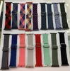 Nylon Solo Loop Strap för Apple Watch Band 44mm 42mm 40mm 38mm för Iwatch Armband Series 6 SE 5 4 3 2 1 Klockband