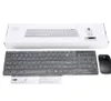 2,4G Wireless Tastatur Maus Set Silent Combo Kit Ultra Slim Tastatur mit Tastaturfolie Für Notebook Laptop