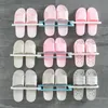 Nya Badrum Slippers Rack Väggmonterad Sko Arrangör Rack Folding Slippers Holder Skor Hanger Punchfri Storage Handduksställ