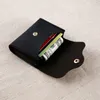 New Men Women Fashion Card Holders Black coffee snake tiger bee Classic Casual Credit Card ID Holder Leather Ultra Slim Wallet Packet Bag 093