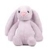 Coniglietto pasquale 12 pollici 30 cm Peluche pieno di giocattoli Bambole creative Decorazione Morbido orecchio lungo Coniglio Animale Bambini Bambino San Valentino Regali di compleanno